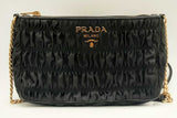 Prada Tessuto Nylon Gaufre Crossbody In Black Eb0425wxzsa
