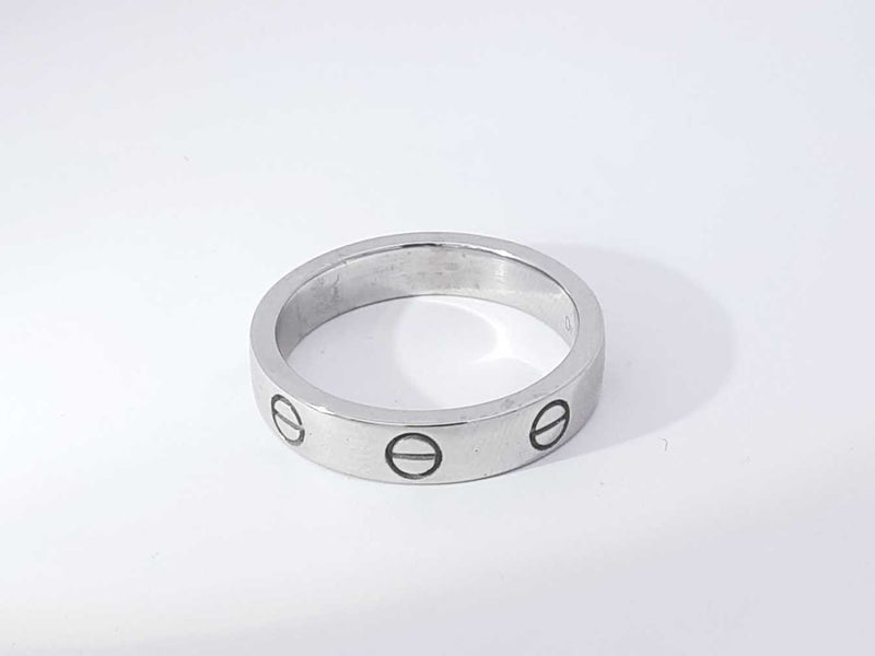 10k White Gold 10.7 Grams Wedding Band Size 14 Aa0925ozxsa