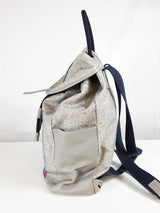 Alexander Mcqueen Multicolored Skull Gray Canvas Backpack Sd0925wrzde