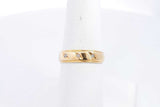 Diamond Ring In 18k Yellow Gold 4.1 Grams Size 7.5 Eb0824lixsa