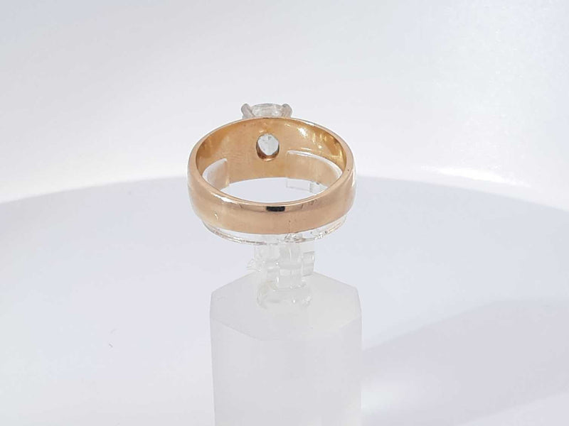 1.50 Cttw Diamond Solitaire 14k Yellow Gold Ring 7.5 Grams Size 9 Aa0925opxzsa