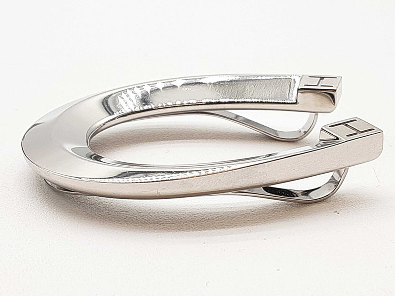 Hermes Luck Horseshoe Stainless Steel Money Clip Do0225lrxde