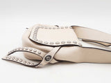 Coach Dakotah Stud Flap Cream Leather Crossbody Bag Sd0625pzsa