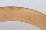 14k Yellow Gold Floral Engraved Bangle Bracelet 40.6 Grams Eb0426ooxzsa