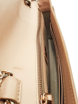 Mcm Metallic Rose Visetos Crossbody Wallet With Chain Eb0626lxzsa