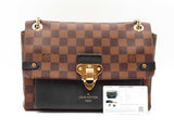 Louis Vuitton Vavin Shoulder Bag In Damier Ebene Coated Canvas Fw0725exzdu