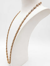 29.3 Cttw Natural Diamonds 10k Yellow Gold 54.7g Chain 28 In Do0725crxzde