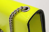 Yves Saint Laurent Neon Yellow Leather Kate Crossbody Bag Eb1026ixzsa