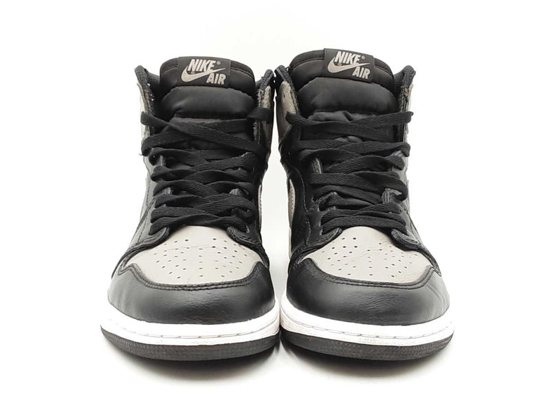 Nike Air Jordan 1 Retro "Og Shadow" Black & Gray Sneakers Size 8 Fw0725ordu