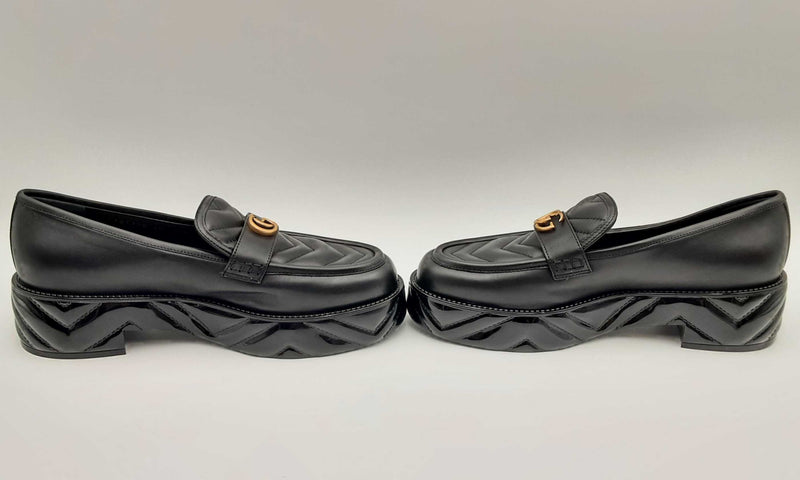 Gucci Marmont Leather Loafers Size 40 Hs0124oxzsa