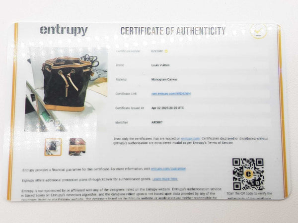 Louis Vuitton Nano Noe Brown Monogram Bucket Bag Aa0525rxzde