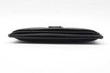 Ysl Saint Laurent Cassandre Black Leather Card Case Sd0726lrzdu