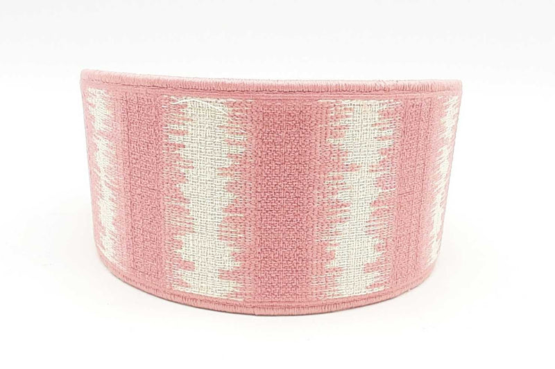 Christian Dior Pink &White Stripe Headband Eb0424lxzsa