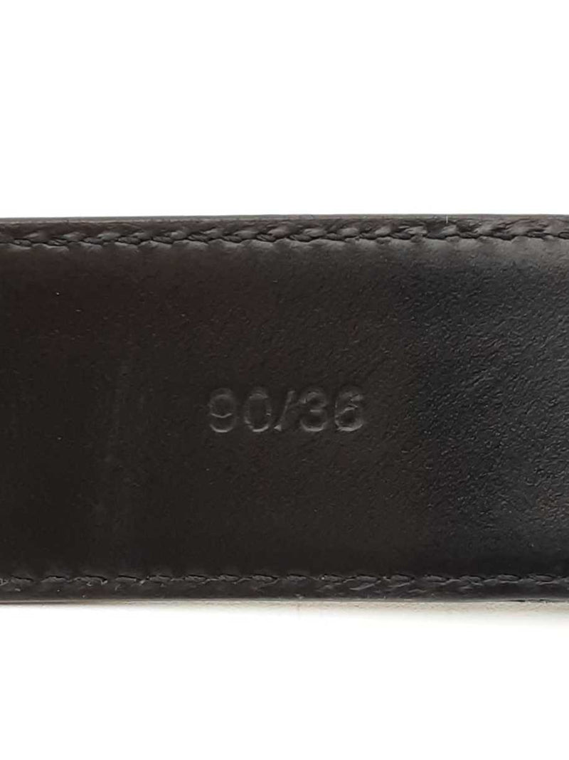 Versace Medusa Gold-tone Buckle With Black Leather Belt Size 90|36 Fw0825crdu