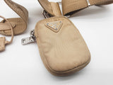 Prada Re-edition 2005 Beige Re-nylon Crossbody Bag Do0925pxzde