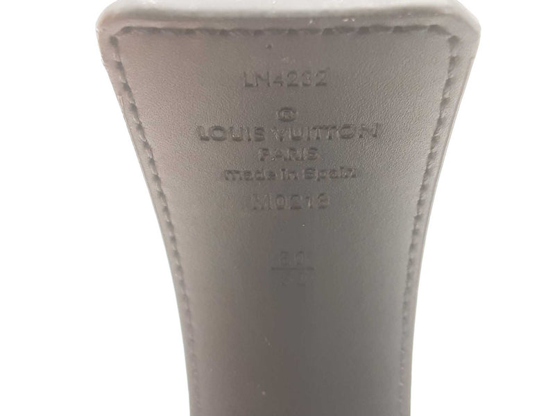 Louis Vuitton Lv Initiales Damier Graphite Reversible Belt 80/32 Sd0825lcrsa
