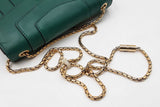 Bvlgari Serpenti Forever Green Leather Crossbody Bag Eb0826wxzdu