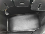 Hermes Birkin 25 Noir Black Swift Gold Hardware Handbag Do1125lirxzde