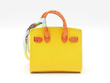Mini Boutique Bag Charm In Yellow Fw0825edu
