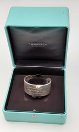 Please Return To Tiffany & Co. Sterling Cuff Bracelet 4.5 Inch 72.4g Eb0723pxzsa