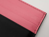 Fendi Monstro Black Pink Leather Card Holder Do1025rxde
