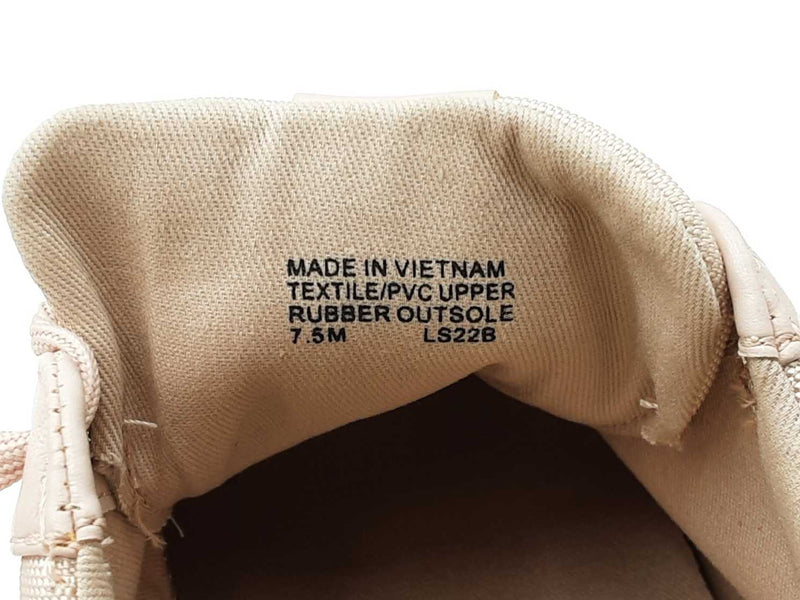 Michael Kors Monique Trainers In Ballerina Pink & Cream Size 7.5 M  Fw1125prdu