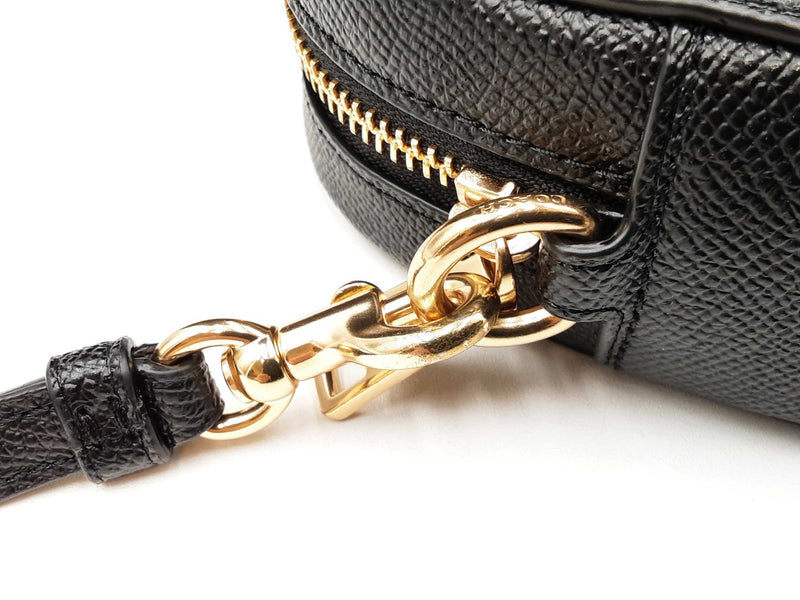 Coach Mini Serena Crossbody Bag In Black Pebble Leather Fw0725wzdu