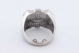 1.28cttw Diamond Ring In 10k White Gold 7 Grams Size 7 Eb0826rxzdu