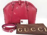 Gucci Microguccissima Pink Patent Leather Dome Bag Sd1025orzdu