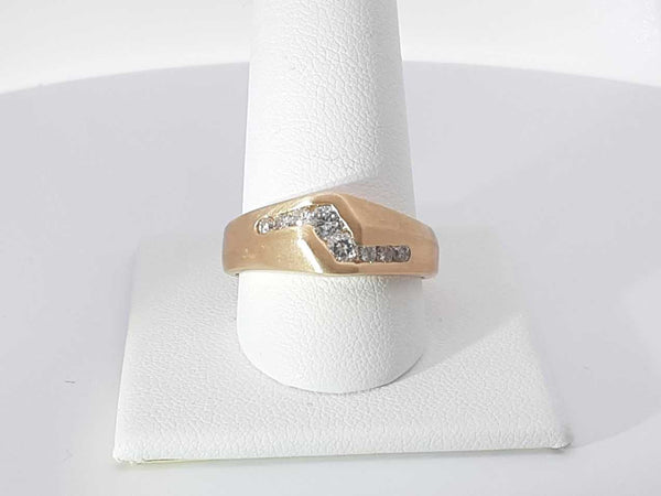 .34ctw Diamonds 14k Yellow Gold 4.3 Grams Ring Size 9 Sd0425ozxsa