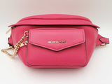 Michael Kors Maisie Cerise Pink 2 In 1 Sling Pack Sd0826wrdu