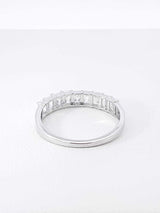 0.98 Cttw Lab-grown Diamond & 14k Gold Wedding Ring 1.5g Size 6.75 Fw0326pordu