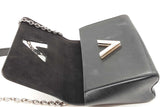 Louis Vuitton Black Epi Leather Twist Lock Shoulder Bag Eb1026ixzde