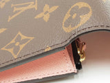 Louis Vuitton Emilie Wallet In Monogram Canvas & Rose Leather Fw0626oordu