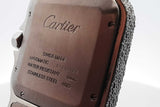 Cartier Santos Automatic 38mm Aftermarket Diamonds Stainless Steel Watch Eb1225exxzdu
