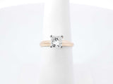 0.75 Ctw Diamond Solitaire Ring In 14k Yellow Gold 2.6g Size 6.5 Fw0626lwzxdu
