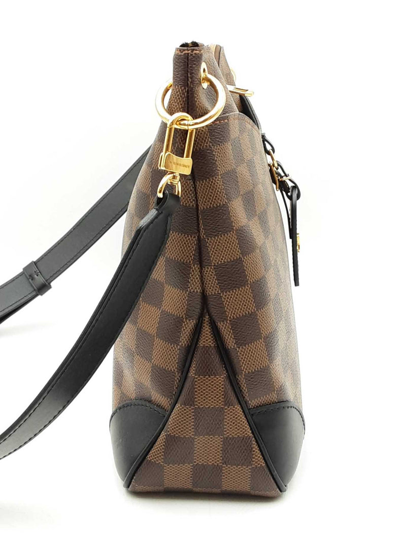 Louis Vuitton Odeon Messenger Bag In Damier Ebene Coated Canvas Fw0825ixzdu
