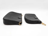 Louis Vuitton Multi Pochette Accessoires In Black Monogram Empreinte Leather Fw0626czxdu
