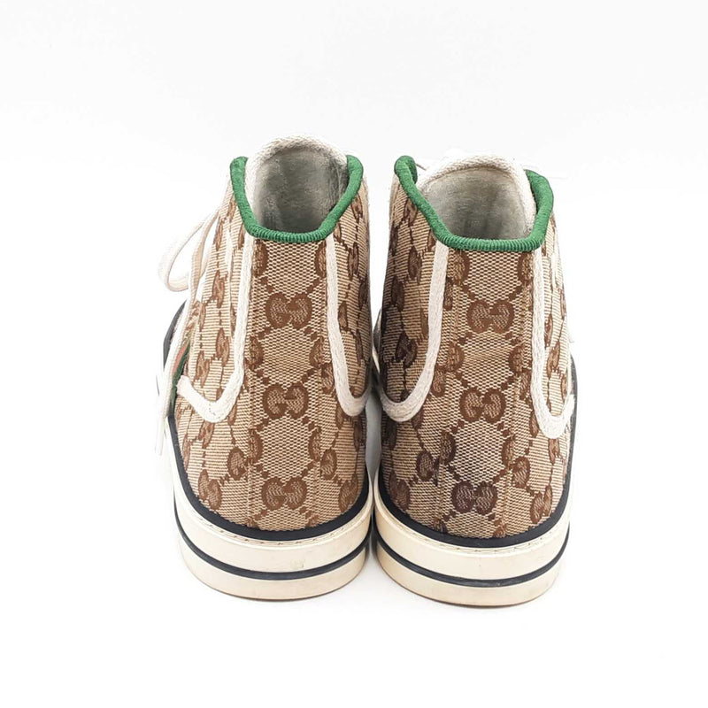 Gucci Gg Monogram Web 1977 Tennis High Top Hs0824lrxsa