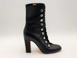 Jimmy Choo Malta Leather Boots Black Size 38.5 Aa0725oxzsa