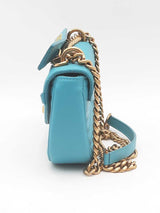 Louis Vuitton Malibu Green Calfskin Nu Wave Chain Shoulder Bag Sd0325exzsa