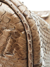 Louis Vuitton Antheia Ixia Pm Bag In Brown Monogram Python Leather Fw0626ozxzdu