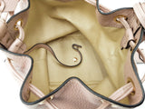 Valentino Garavani Rockstud Bucket Bag In Rose Quartz Grainy Leather Fw0926orxdu