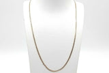 14k Yellow Gold 5.2 Grams Concave Curb Chain 24 Inches Jr1125orxmia