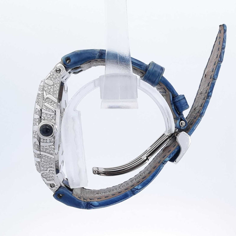 Audemars Piguet Royal Oak 18k White Gold Quartz Diamond Watch Sd0125oerzxsa
