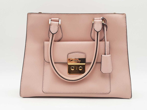 Michael Kors Bridgette Medium Saffiano Leather Blush Pink Tote Bag Sd1025orsa