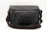 Louis Vuitton Cowhide Faded Monogram Archy Charcoal Messenger Sd0225lrzxsa