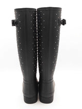 Saint Laurent X Hunter Studded Rain Boots Size 8 Eb0526lxzde