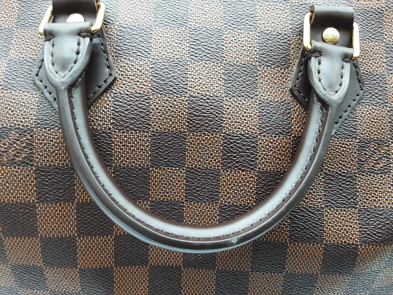 Louis Vuitton 30 Speedy Brown Damier Ebene Handbag Do0525ixzde