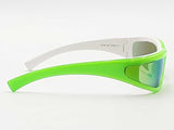 Bottega Veneta Wrap Neon Green Sunglasses With Case Aa0826lrzsa
